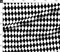Various Fabrics by the Yard or Fat Quarter Diamonds Black & White Diamond Geometric Check Custom Printed Fabric by Spoonflower